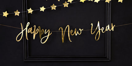 Viseč napis Happy New Year