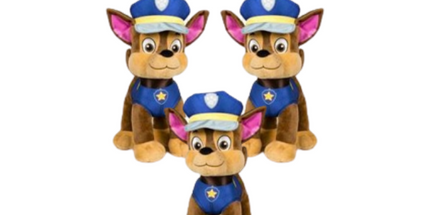 Paw Patrol Plüschfigur – Bron 19 cm, Kinder Kuscheltier