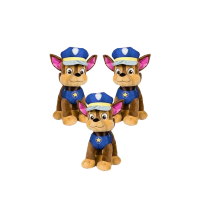 Paw Patrol Plüschfigur – Bron 19 cm, Kinder Kuscheltier