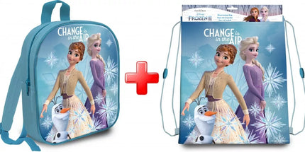 Ledeno kraljestvo nutrbtnik in dodatna torba, set