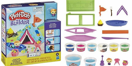 Play-Doh Set Camping – 23-teiliges Knetset für kreatives Spielen