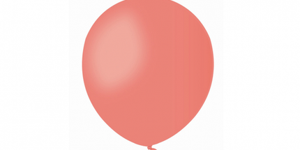 Balon and latex - Coral, 13cm 