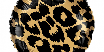 Balon folija - Leopard, okrog