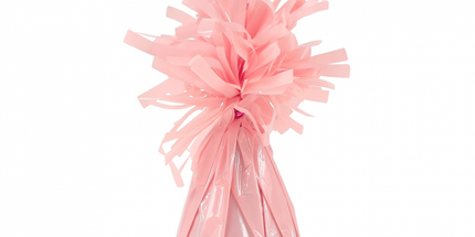 Utež za balone, pastel svetlo roza barva