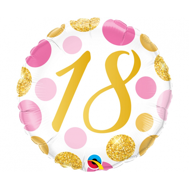 Balon folija za 18. rojstni dan