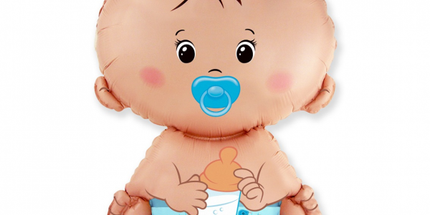 Balon folija za baby shower - Baby boy - mojbalon