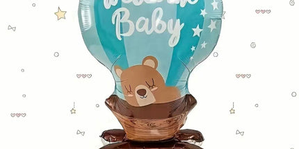 Balon folija - Welcome baby, modern 90cm