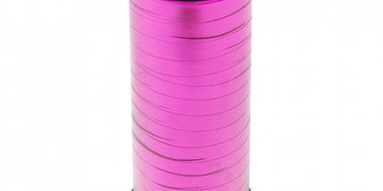 Ballonband Metallic Rosa – 92 m, Party- und Dekorationszubehör