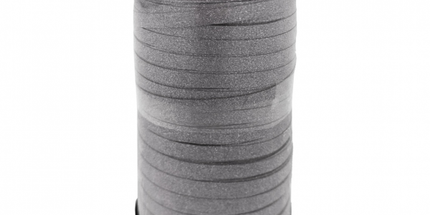 Ballonband 92 m, Glitter Schwarz, Partydekoration lang