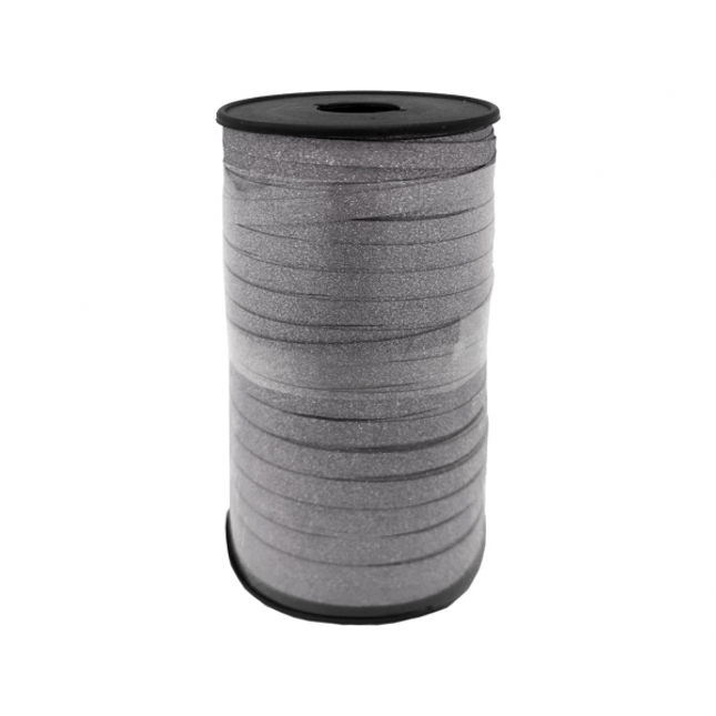 Ballonband 92 m, Glitter Schwarz, Partydekoration lang