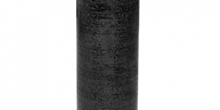 Ballonband 92 m, holografisch, schwarz für Dekoration