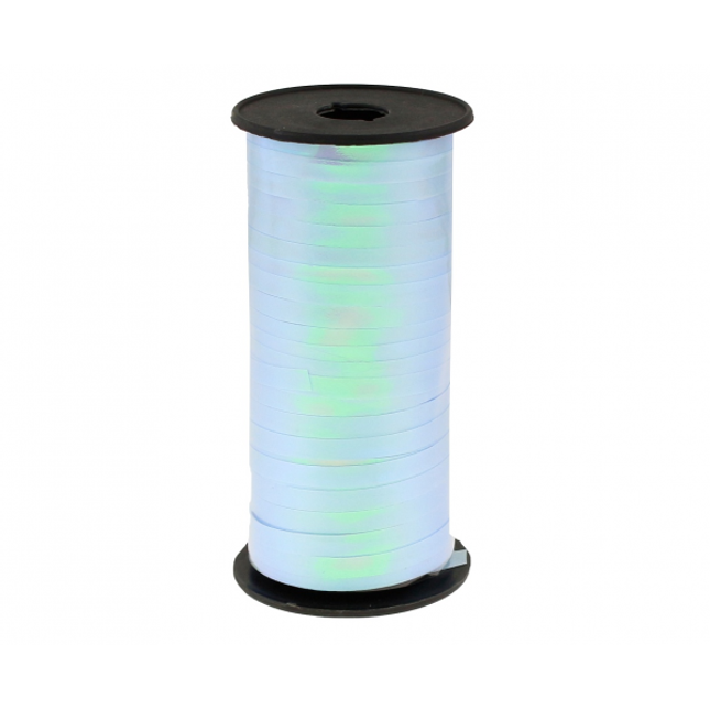 Trak za balone 92m, iridescent svetlo modra barva