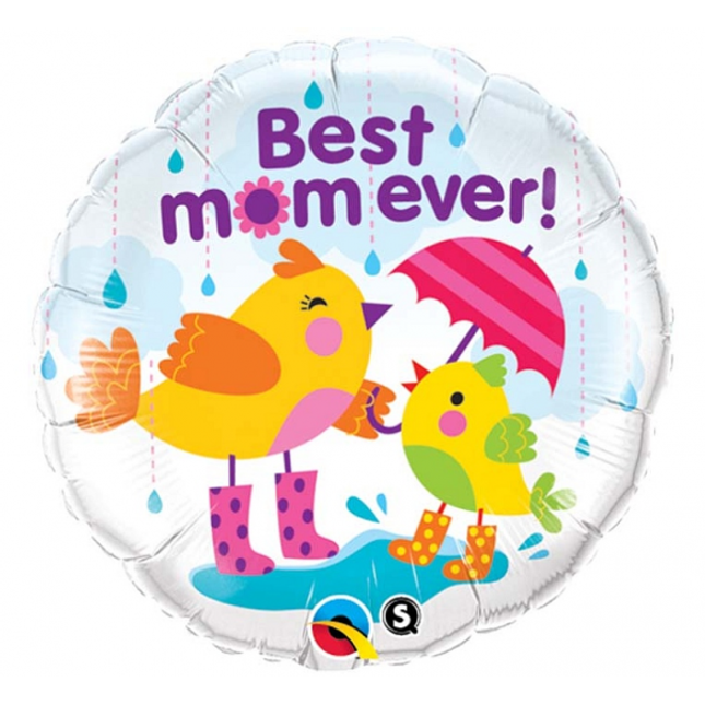 Balon folija - Best mom ever