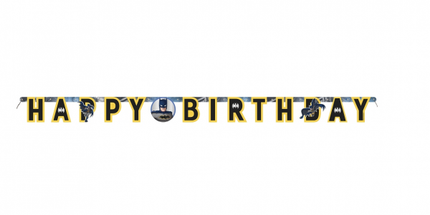 Viseč napis Happy Birthday, Batman, 175cm