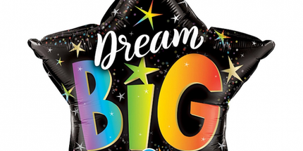 Balon folija - Dream Big