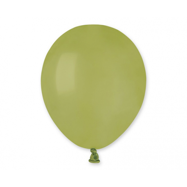 Balon iz lateksa - Olive Green, 13cm