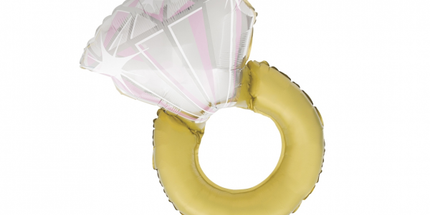 Balon folija - Poročni prstan