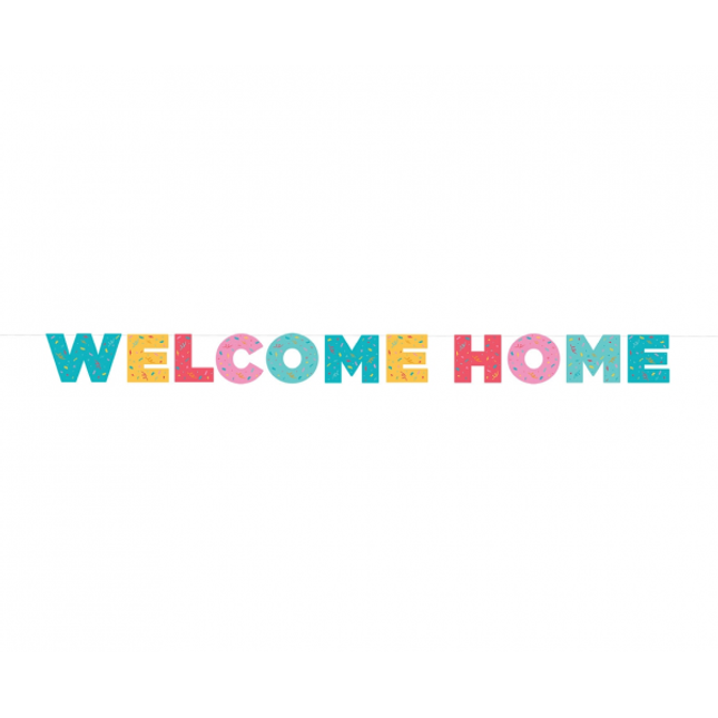 Viseč napis - Welcome Home, 250cm