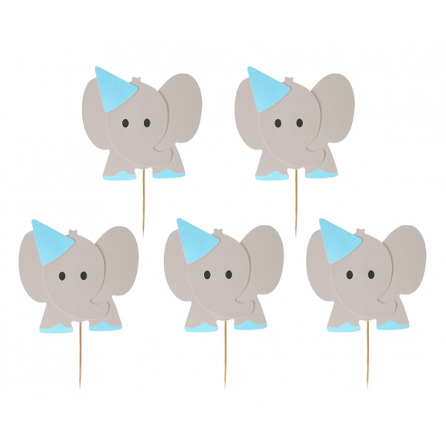 Zobotrebčki - Slonček, modra barva