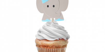 Zobotrebčki - Slonček, modra barva