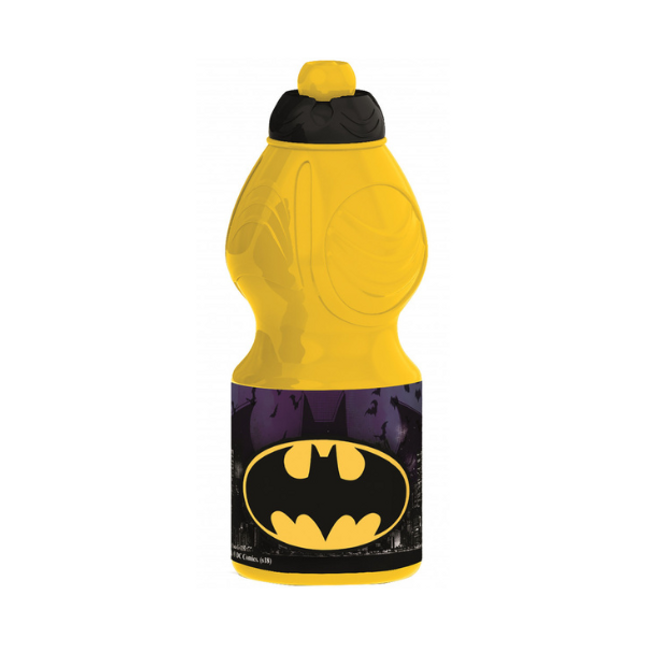 Batman Sporttrinkflasche – 400 ml, BPA-frei, Kinder