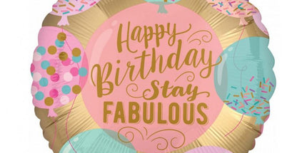 Balon folija - Stay Fabulous