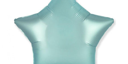 Balon folija - Zvezda, satin light blue