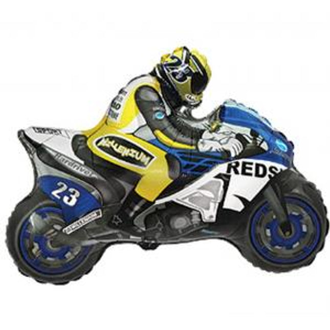 Balon folija - engine, modro rumen