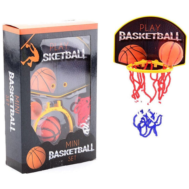 Mini Basketball Set – 13,5x4x20 cm, Indoor Spielzeug