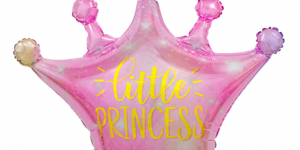 Balon folija Krona Princess, 60cm