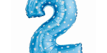Balon folija - številka 2, zvezdice