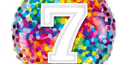 Balon folija - Številka 7, 46cm