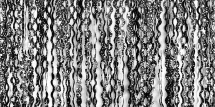 Zavesa - Vrtinci, črna barva