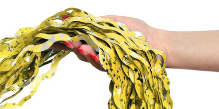 Ballvorhang Wirbel Gold 100x200 cm für Party & festliche Deko