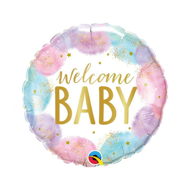 Balon folija - Welcome baby, 46cm