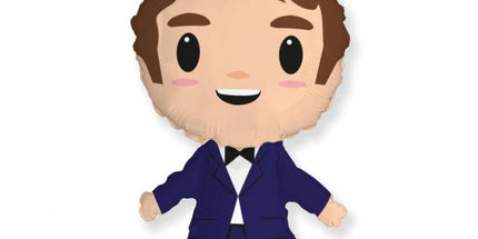 Balon folija - Ženin, 101cm