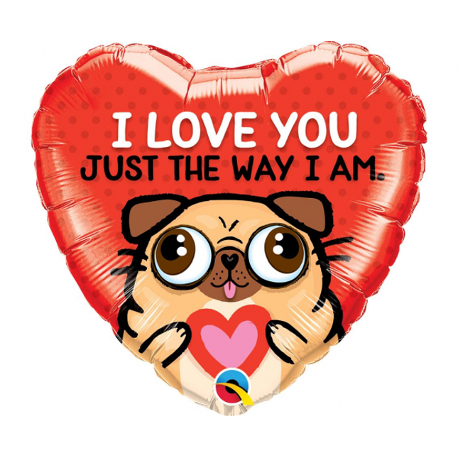Balon folija - I love you just the way I am
