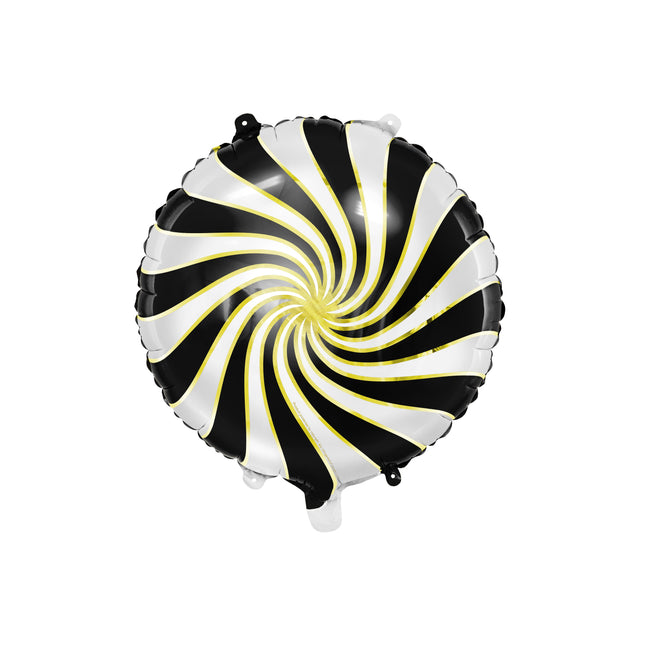 Balon folija - Candy, črna barva