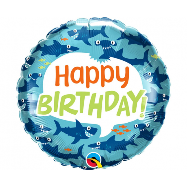 Balon folija za rojstni dan - "Happy Birthday", 45cm