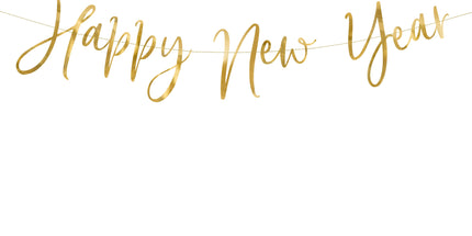 Viseč napis Happy New Year