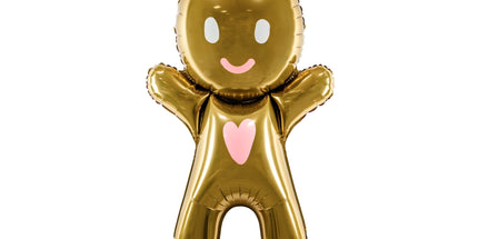Balon folija - Gingerbread Man, 67x97cm