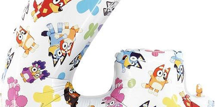 Balon folija - Številka 4, Bluey