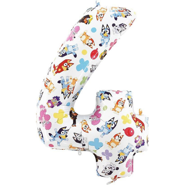 Balon folija - Številka 4, Bluey