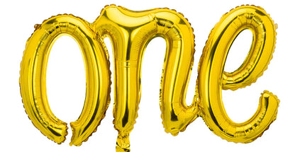 Viseč Napis Iz Balonov - One
