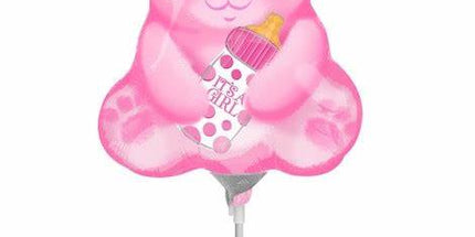 Balon folija - Baby Girl Medvedek, 35cm