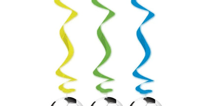 Viseča Dekoracija - Nogomet, 3 Kos