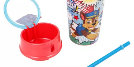 Paw Patrol Trink- & Snackbecher mit Strohhalm – 400 ml