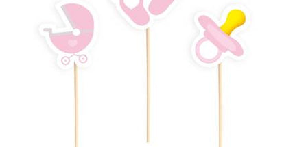 Zobotrebčki - Baby Girl Pink, Baby Shower