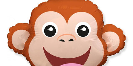 Balon folija - Opica, Safari, 35cm