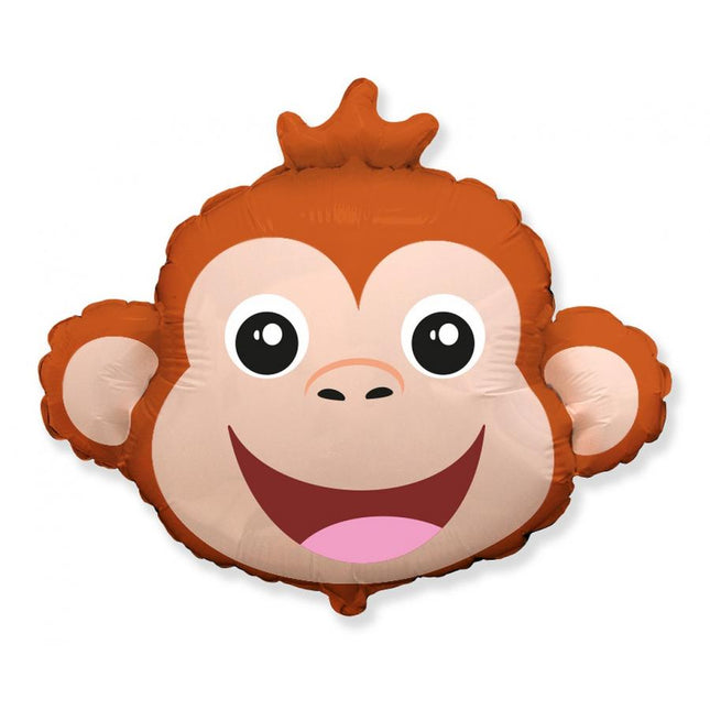 Balon folija - Opica, Safari, 35cm